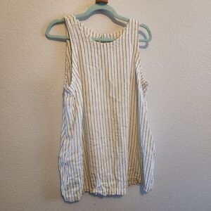 A new day Striped Sleeveless mini Dress XL